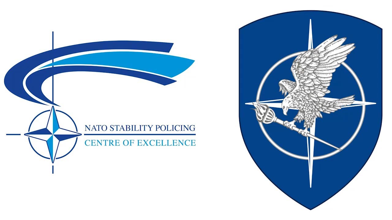 Signing ceremony of a cooperation arrangement b/w NSO and NSPCOE - NATO  Stability Policing Centre of Excellence